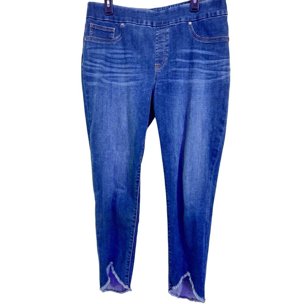CHICOS SZ 12R Cute Blue Denim Jeggings